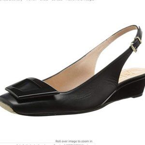 Anthro French Sole FS/NY Noter Pump Black Sz 7.5
